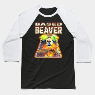 Based Beaver Baseball T-Shirt